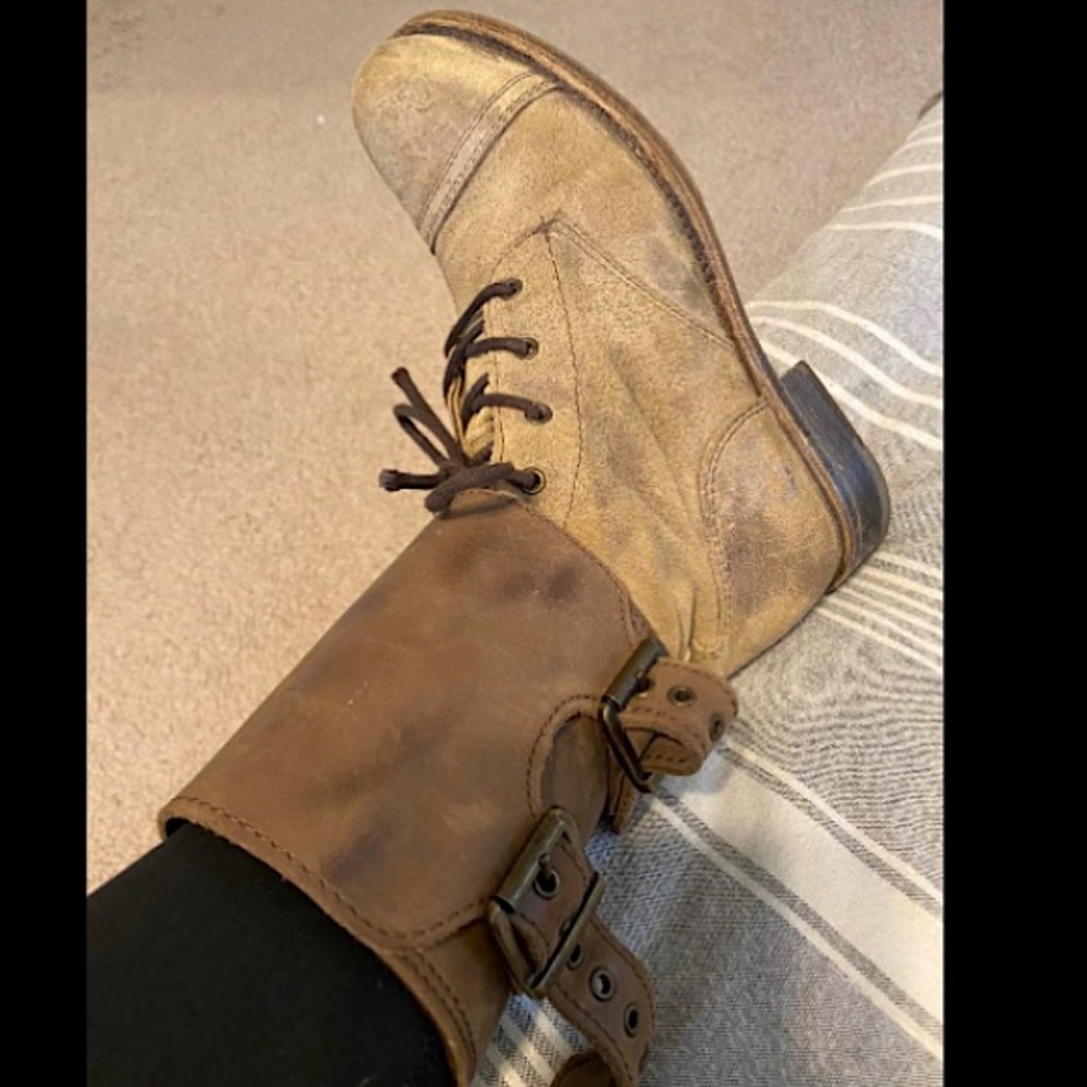 Allsaints Leather Boots - Size 39 (8)